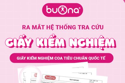 Check CoA sản phẩm Buona thật giả